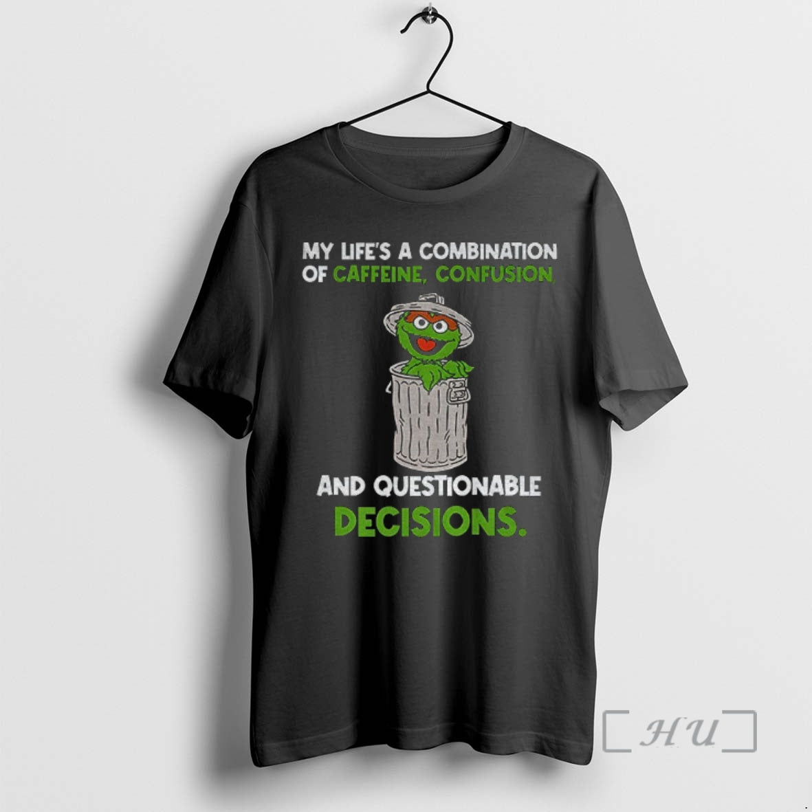 Officials Monster Cookies My Lifes A Combination Of Caffeine Confusion And Questionable Decisions Premium Shirt Hoodie...