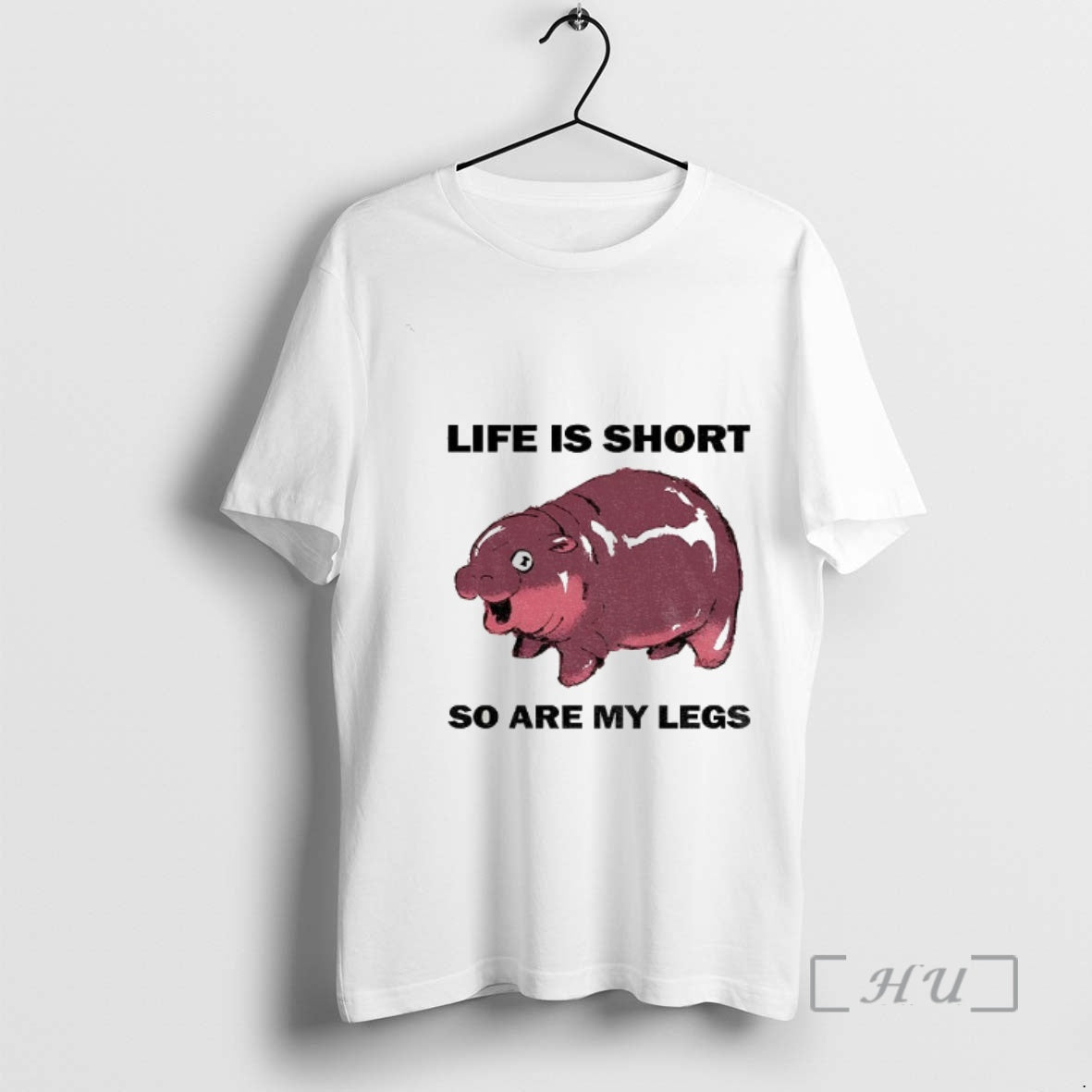 Officials Moo Deng Life Is Short So Are My Legs Shirt Hoodie Sweatshirt | PurePodTees.com
