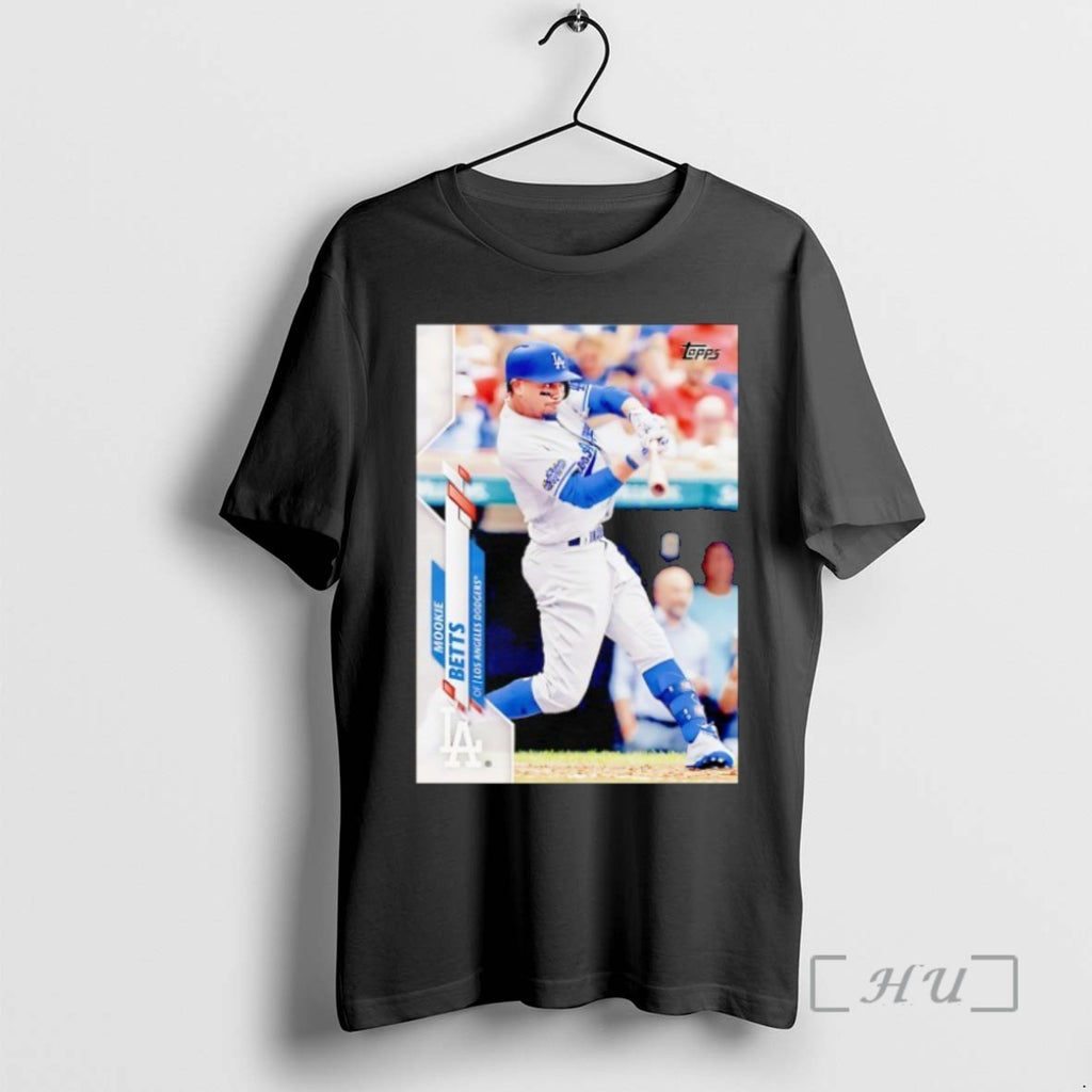 Officials Mookie Betts Los Angeles Dodgers Baseball Card Player T Shirt Sweater