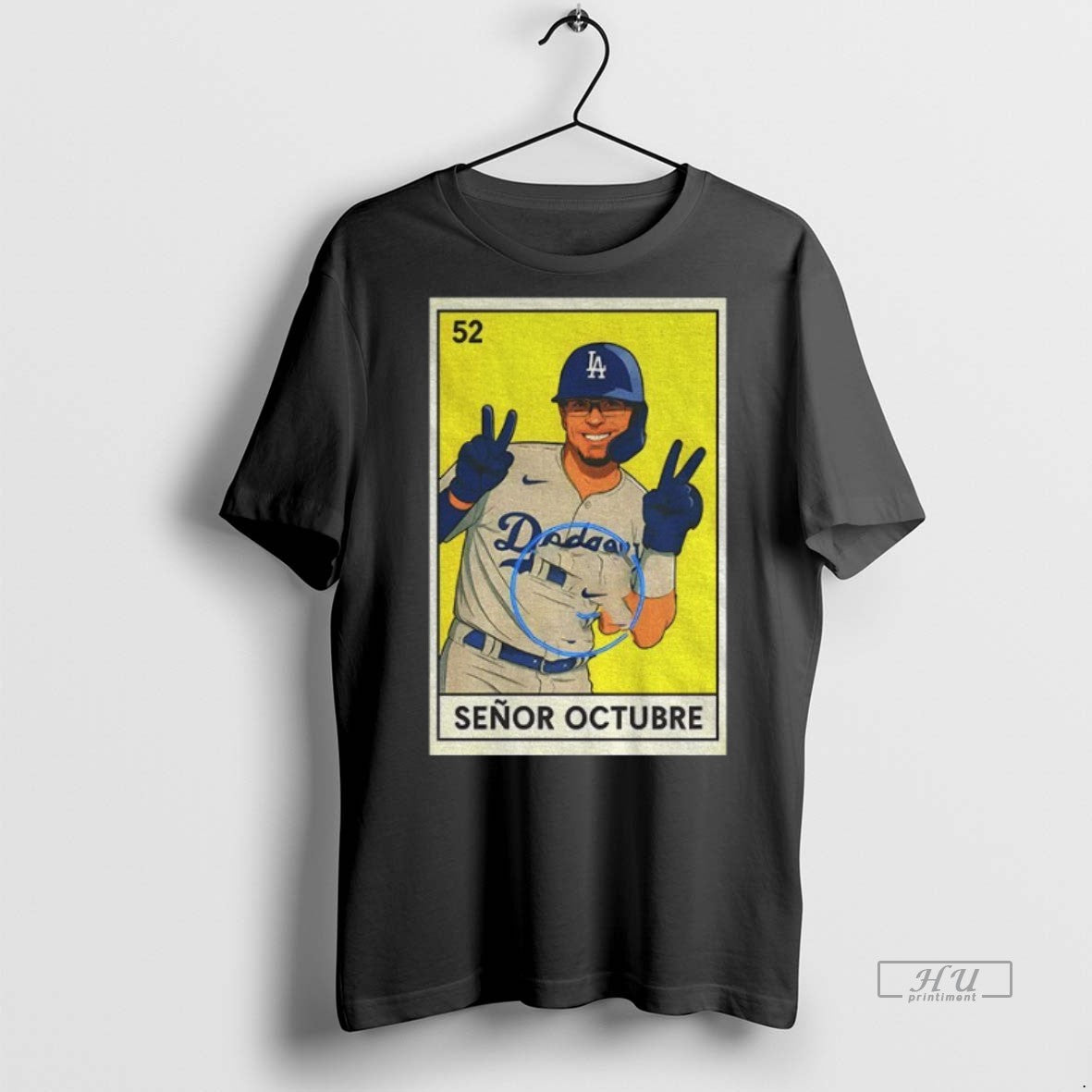 Officials Mookie Betts Senor Octubre Los Angeles Dodgers Mlb Baseball Loteria Card Premium Shirt Hoodie Sweatshirt