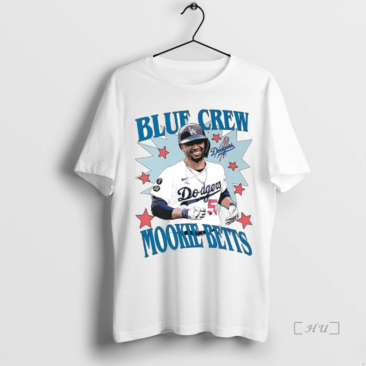 Officials Mookie Betts Blue Crew Dodgers Shirt Hoodie Sweatshirt | PurePodTees.com