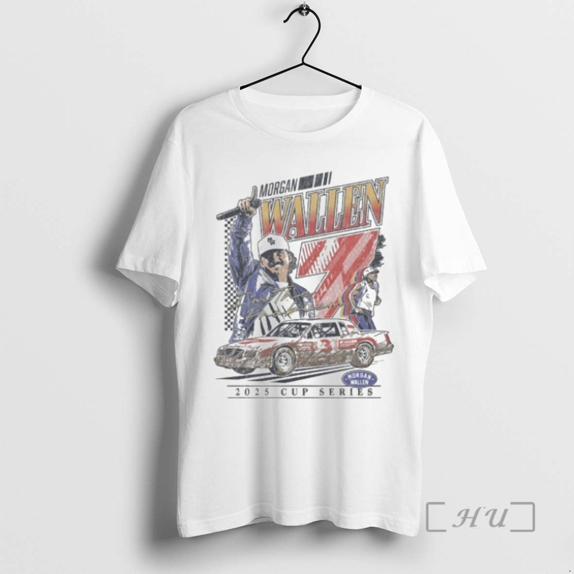 Officials Morgan Wallen Racing Cup Series 2025 Shirt Hoodie Sweatshirt | PurePodTees.com