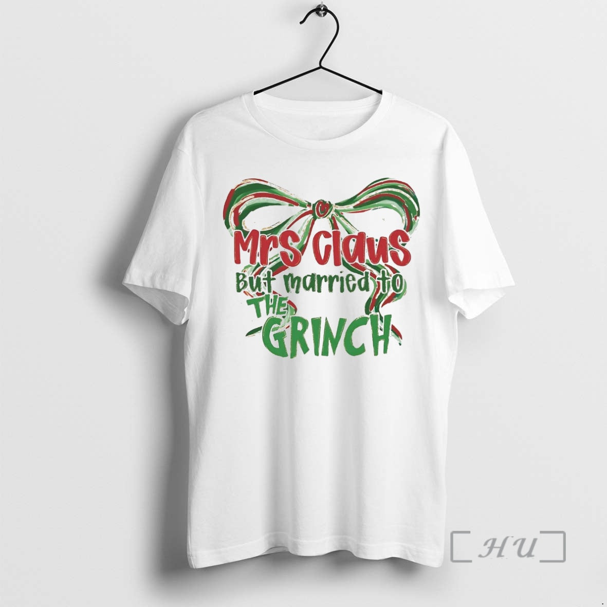 Officials Mrs Claus But Married To The Grinch Christmas Shirt Hoodie Sweatshirt | PurePodTees.com