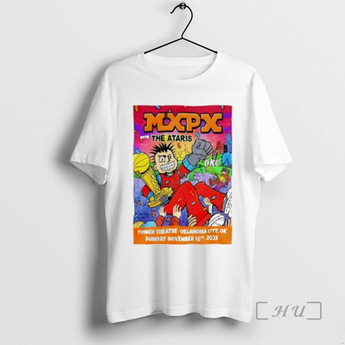 Officials Mxpx Oklahoma City Ok November 16 2025 Shirt Hoodie Sweatshirt | PurePodTees.com