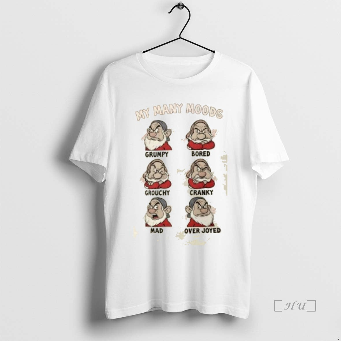 Officials My Many Moods Grumpy Mood Chart Shirt Hoodie Sweatshirt | PurePodTees.com