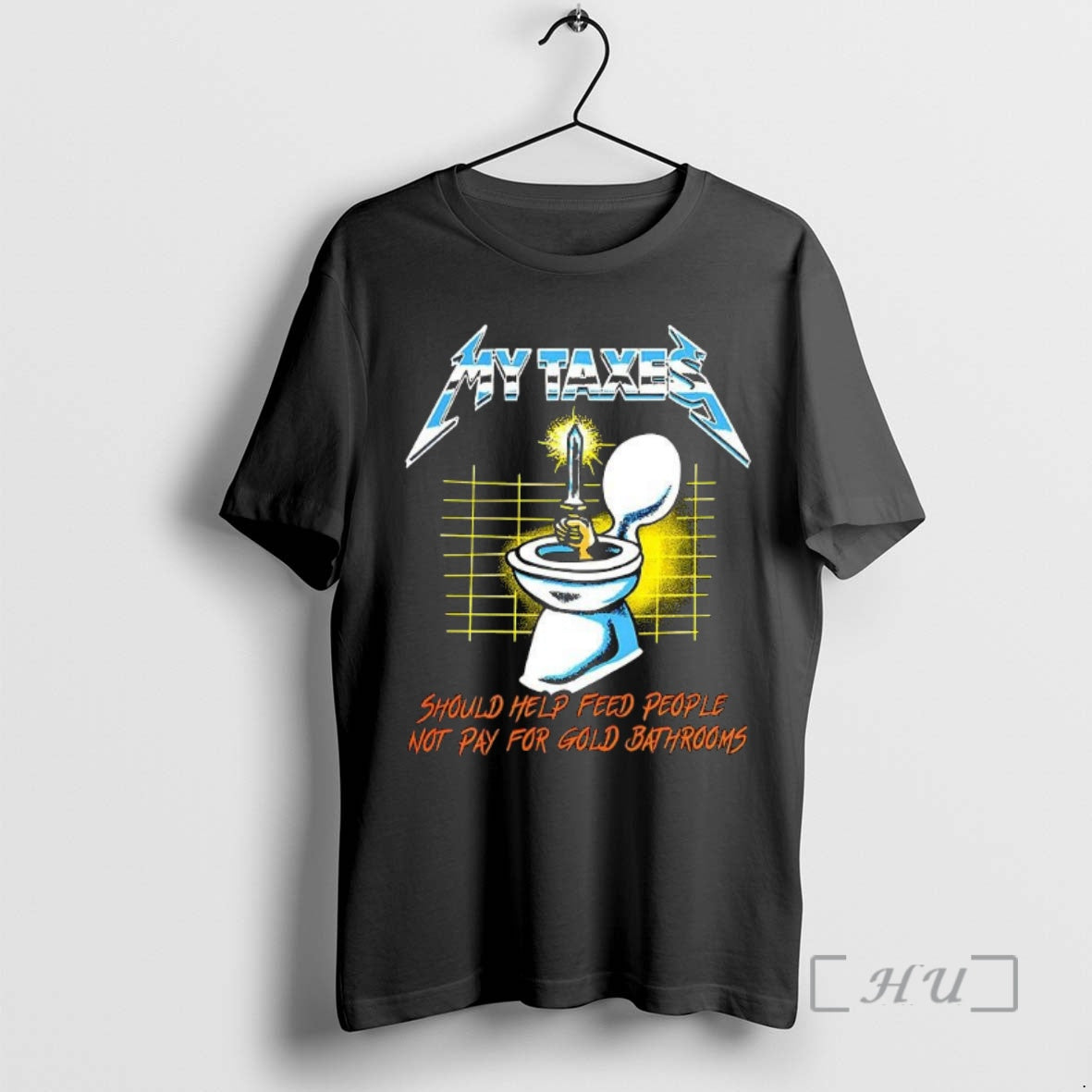 Officials My Taxes Should Help Feed People Not Pay For Gold Bathrooms Caricature Premium Shirt Hoodie Sweatshirt