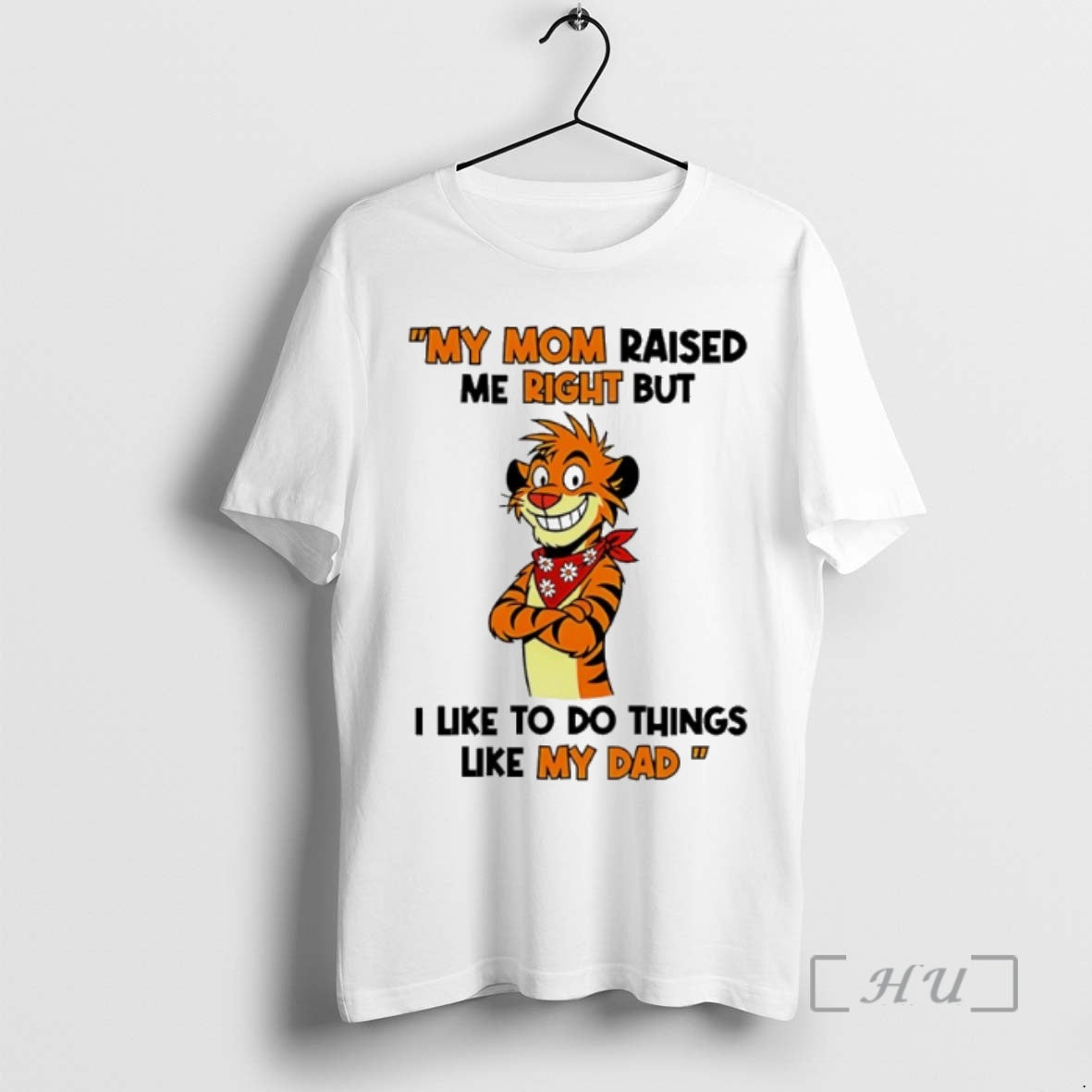 Officials My Mom Raised Me Right But I Like To Do Things Like My Dad Shirt Hoodie Sweatshirt | PurePodTees.com