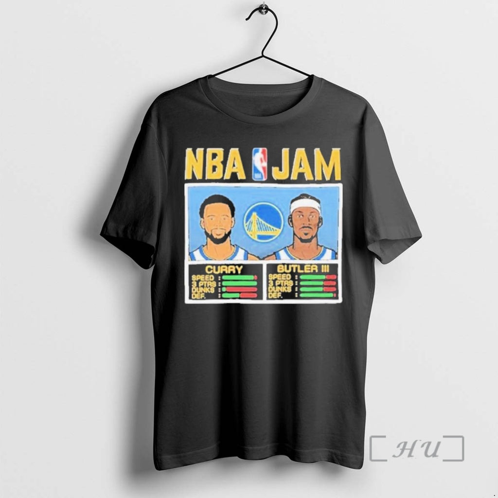 Officials Nba Jam Warriors Curry And Curry Shirt Hoodie Sweatshirt | PurePodTees.com