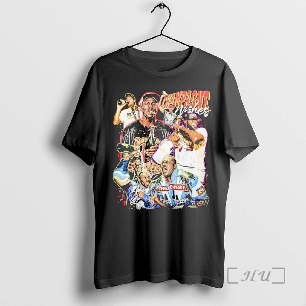 Officials Nba Legends Champagne Wishes Shirt Hoodie Sweatshirt | PurePodTees.com