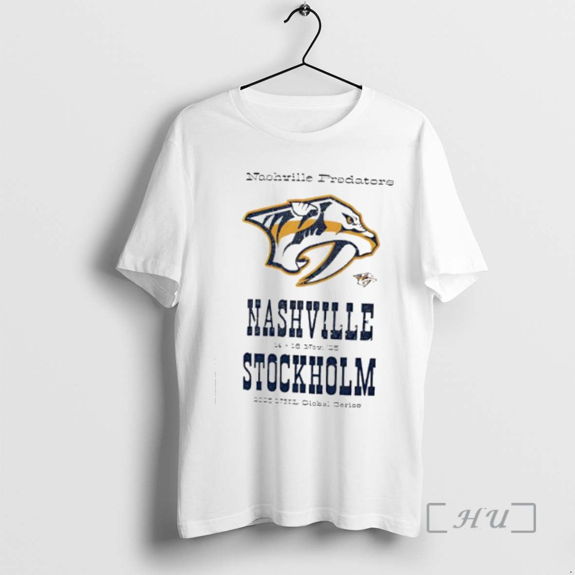 Officials Nashville Predators 2025 Stockholm Shirt Hoodie Sweatshirt | PurePodTees.com