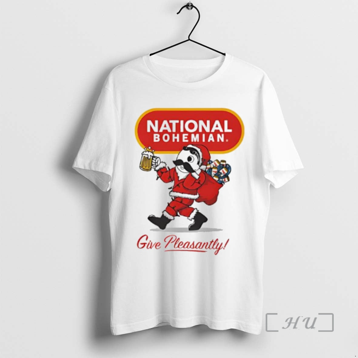 Officials National Bohemian Give Pleasantly Christmas Shirt Hoodie Sweatshirt | PurePodTees.com