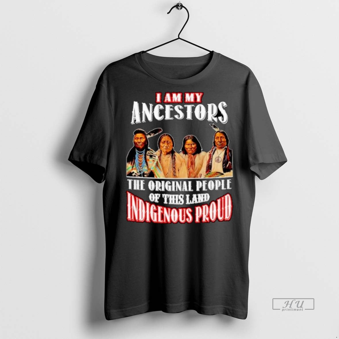 Officials Native American I Am My Ancestors The People Of This Land Indigenous Proud Ornaments Shirt Hoodie Sweatshirt
