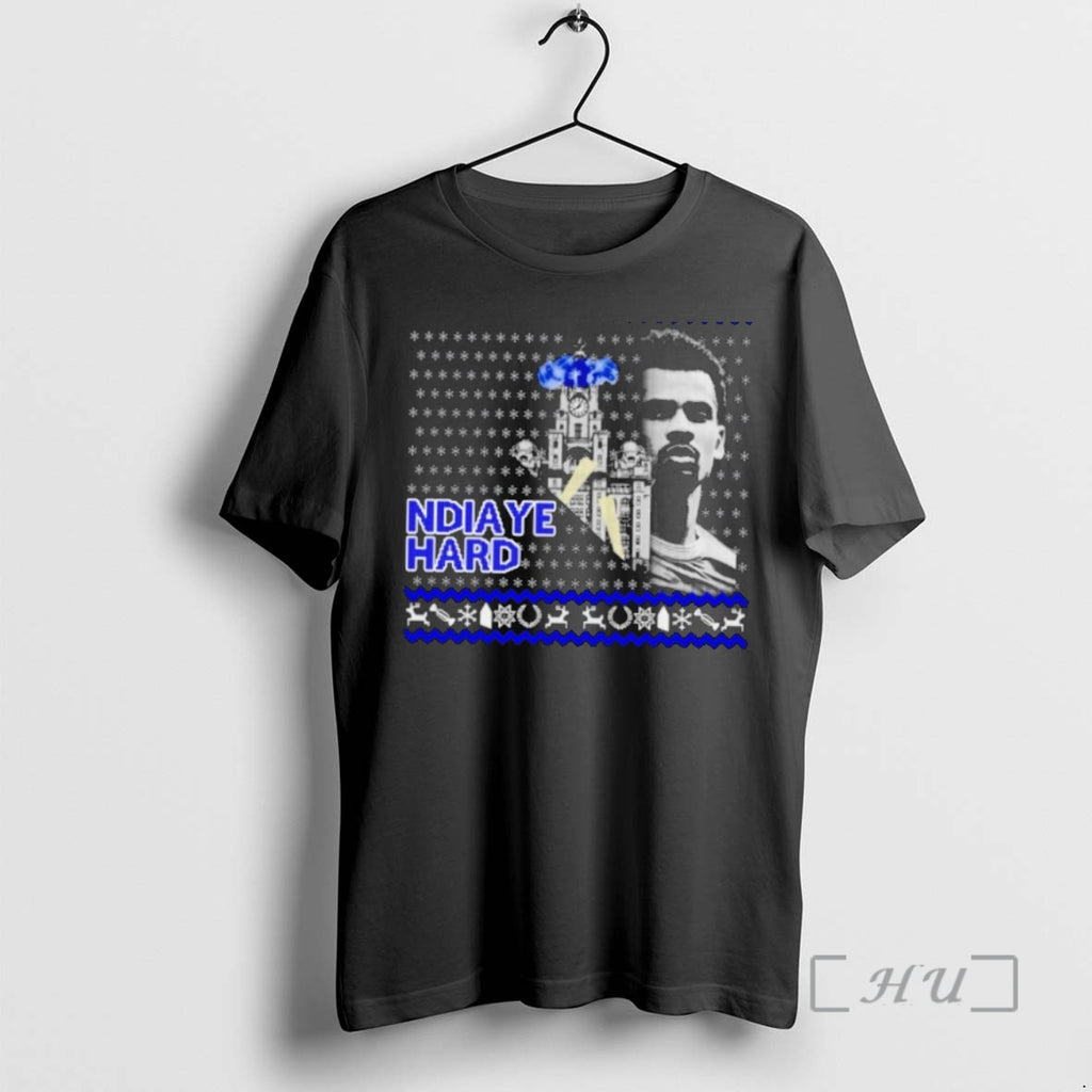 Officials Ndiaye Hard Iliman Ndiaye Everton Ugly Christmas Shirt Hoodie Sweatshirt | PurePodTees.com