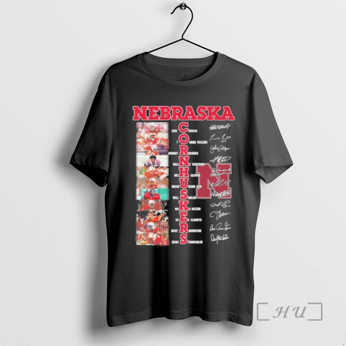 Officials Nebraska Cornhuskers Football Legends Players Signatures Shirt Hoodie Sweatshirt | PurePodTees.com