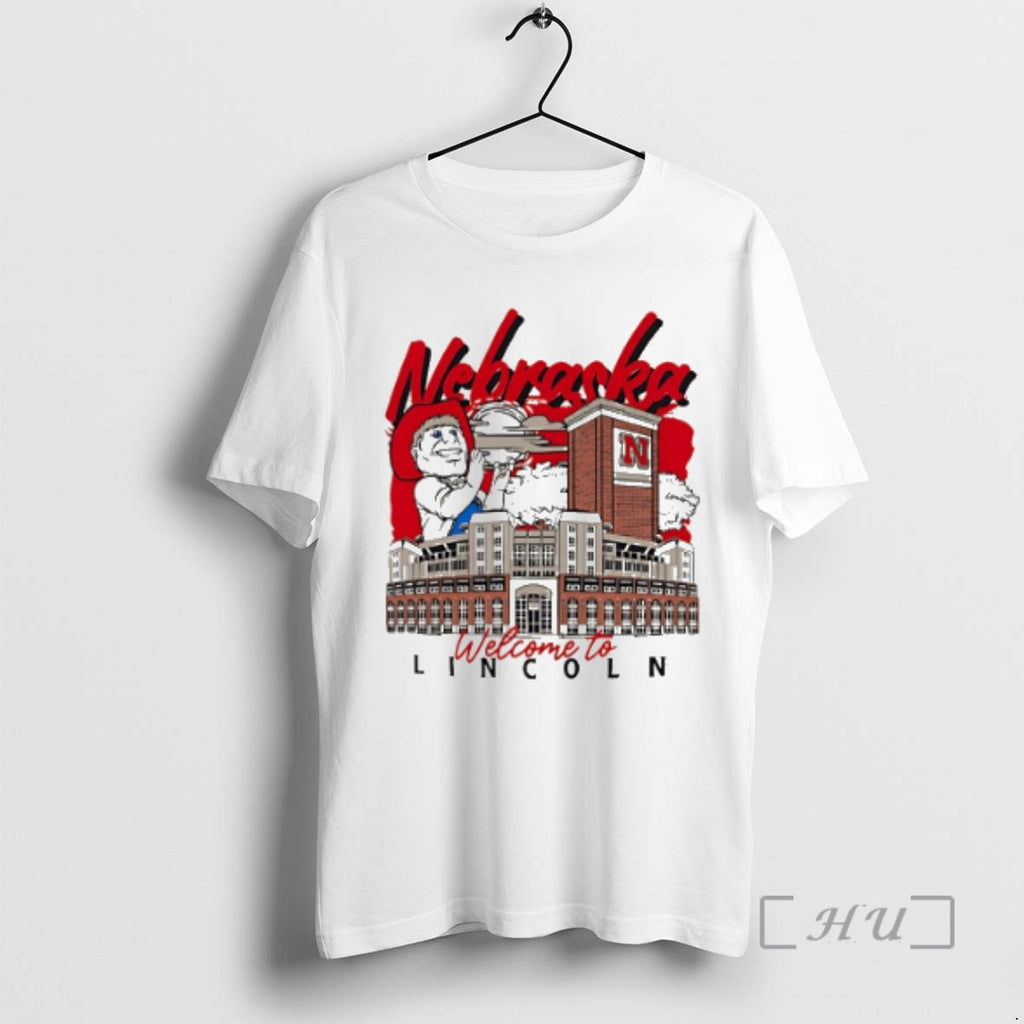 Officials Nebraska Huskers Welcome To Lincoln Mascot Shirt Hoodie Sweatshirt | PurePodTees.com