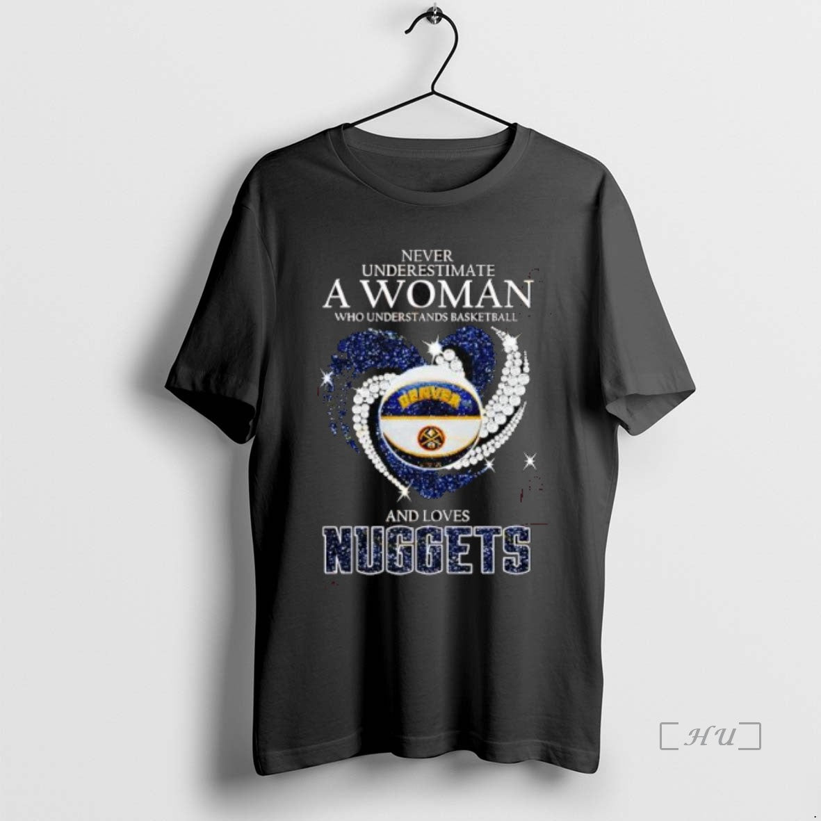 Officials Never Underestimate A Woman Who Understands Basketball And Loves Denver Nuggets Premium T Shirts Hoodie Sweatshirt