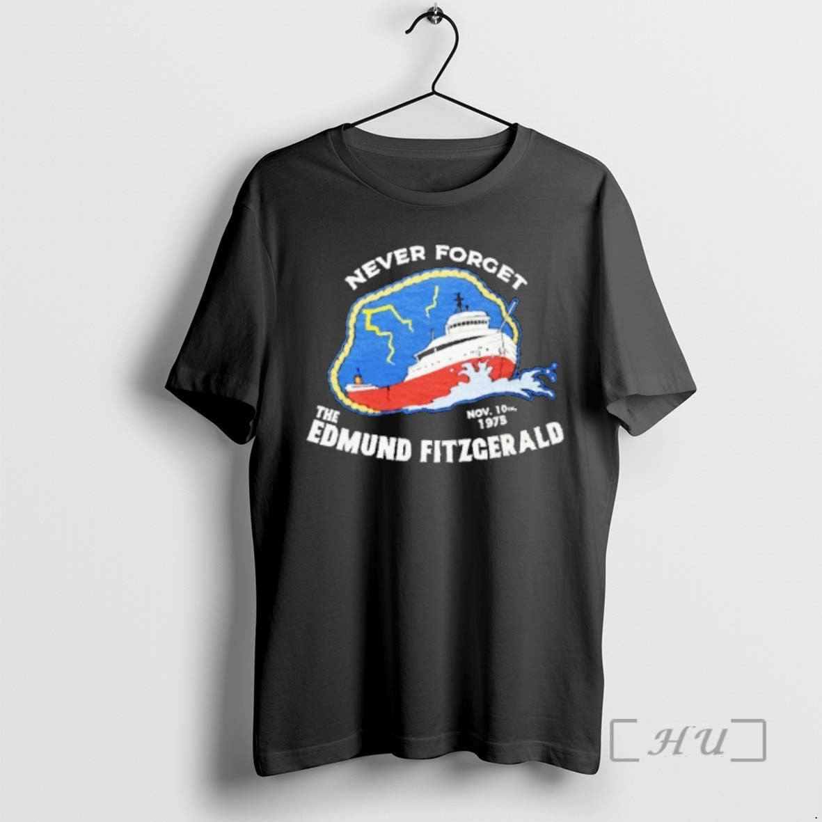 Officials Never Forget The Edmund Fitzgerald Shirt Hoodie Sweatshirt | PurePodTees.com