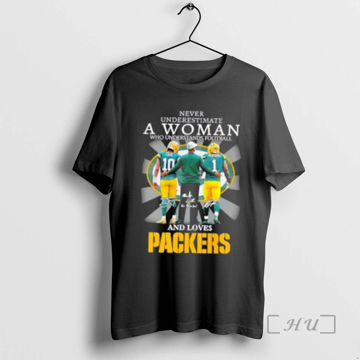 Officials Never Underestimate A Woman Who Understands Football And Loves Green Bay Packers Love Shirt Hoodie Sweatshirt