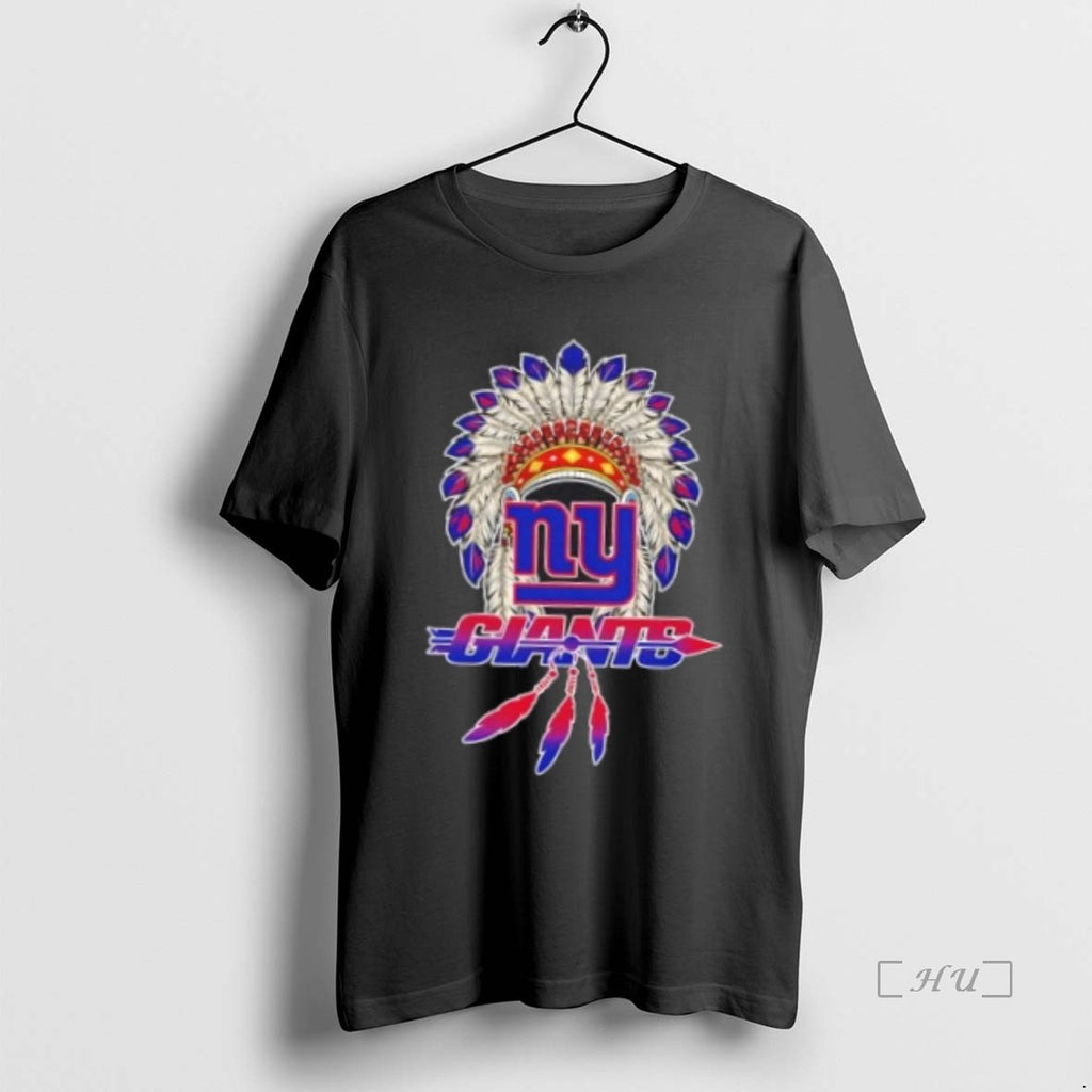 Officials New York Giants Football X Native American Shirt Hoodie Sweatshirt | PurePodTees.com