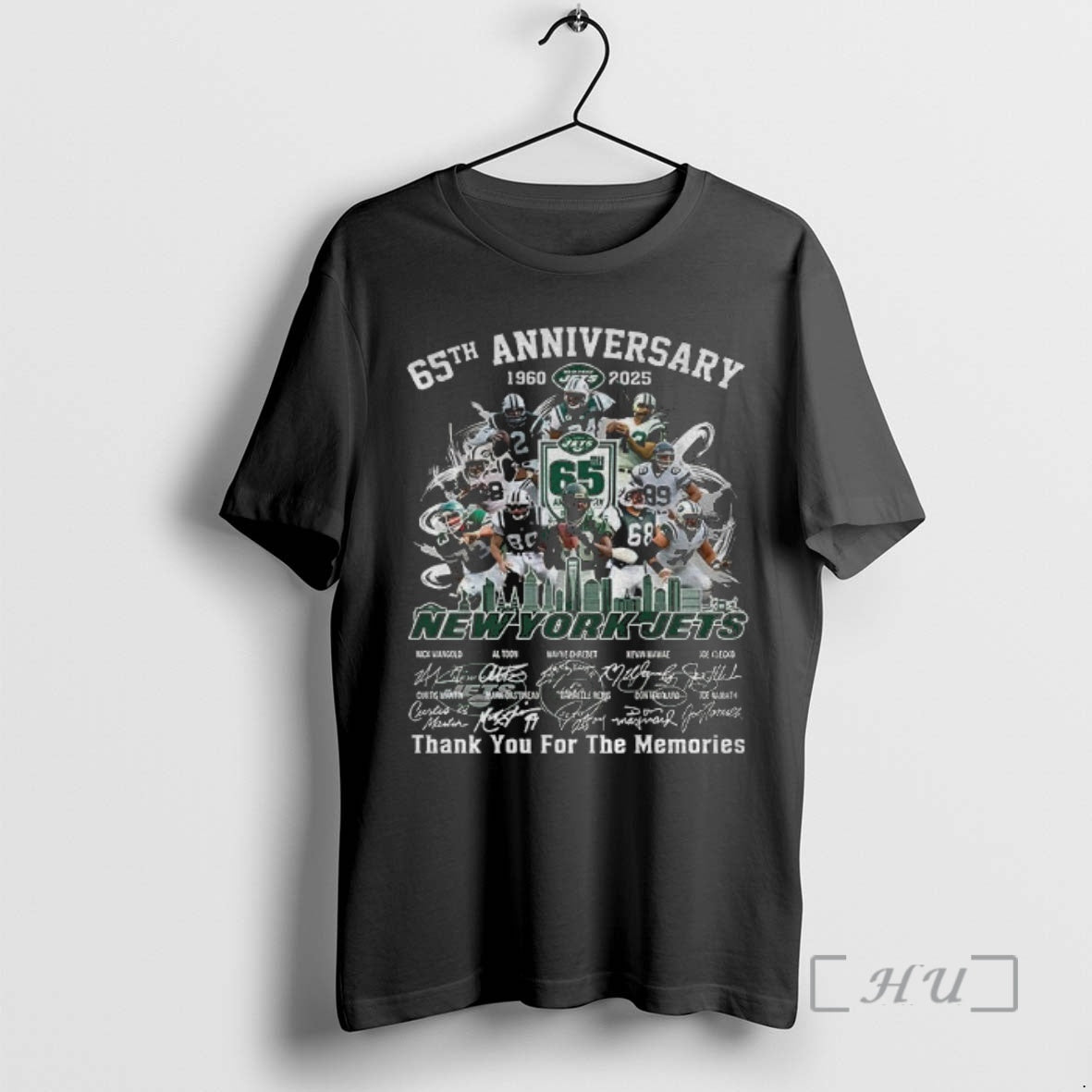 Officials New York Jets 65th Anniversary 1960 2025 Take Flight Thank You For The Memories Shirt Hoodie Sweatshirt