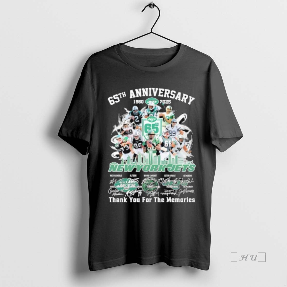 Officials New York Jets Thank You For The Memories 65th Anniversary 1960 2025 Premium Shirt Hoodie Sweatshirt