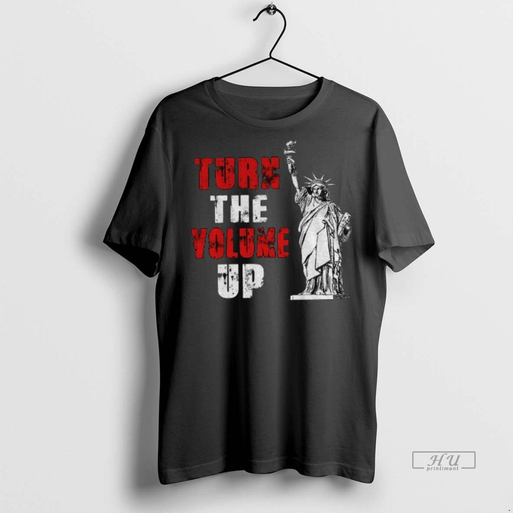 Officials New York Mayor 2026 Statue Of Liberty Turn The Volume Up Premium Shirt Hoodie Sweatshirt | PurePodTees.com