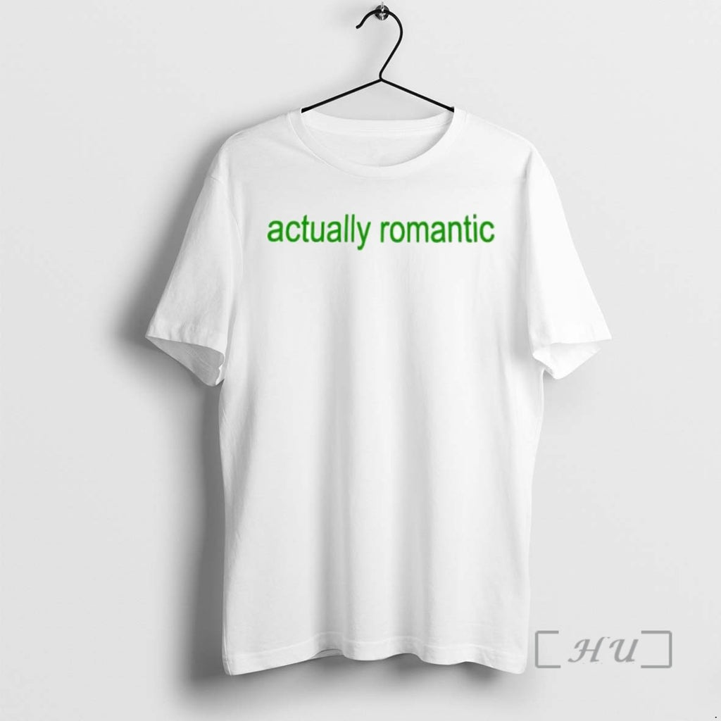 Officials Nice Actually Romantic Brat T Shirt Sweater