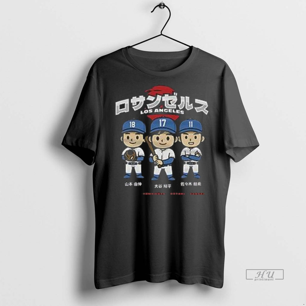 Officials Nice Shohei Ohtani Los Angeles Dodgers Chibi Anime Shirtshohei Ohtani Los Angeles Dodgers Chibi Shirt Hoodie...