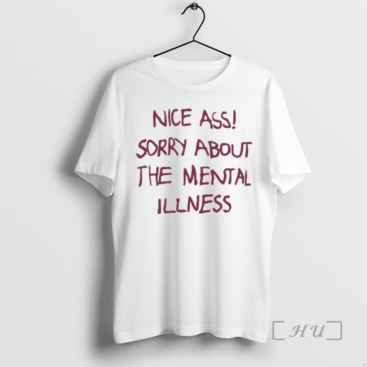 Officials Nice Ass Sorry About The Mental Illness Ornaments Shirt Hoodie Sweatshirt | PurePodTees.com