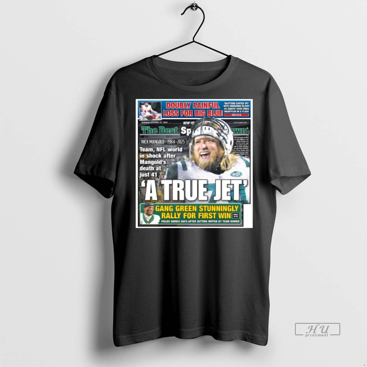 Officials Nick Mangold Doubly Painful Loss For Big Blue A True Jet Gang Green Stunningly Shirt Hoodie Sweatshirt