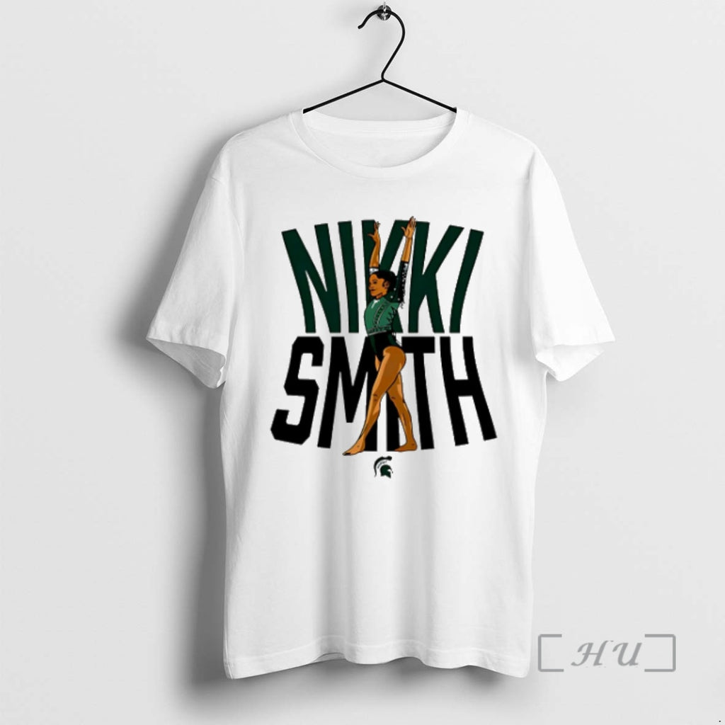 Officials Nikki Smith Michigan State Gymnastics Ncaa Caricature Shirt Hoodie Sweatshirt | PurePodTees.com