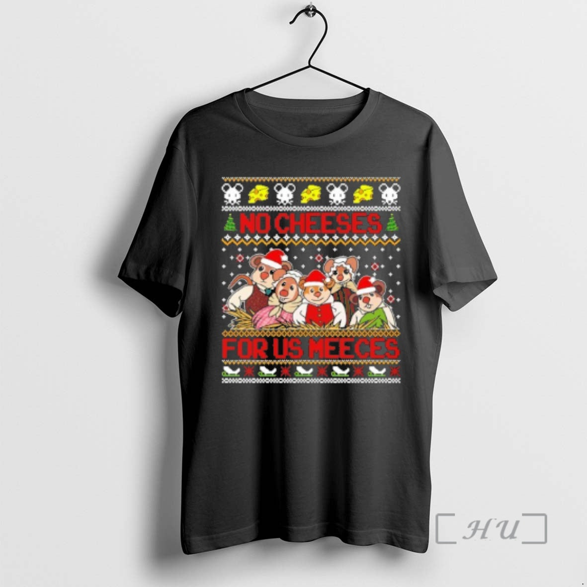 Officials No Cheeses For Us Meeces Ugly Christmas Shirt Hoodie Sweatshirt | PurePodTees.com