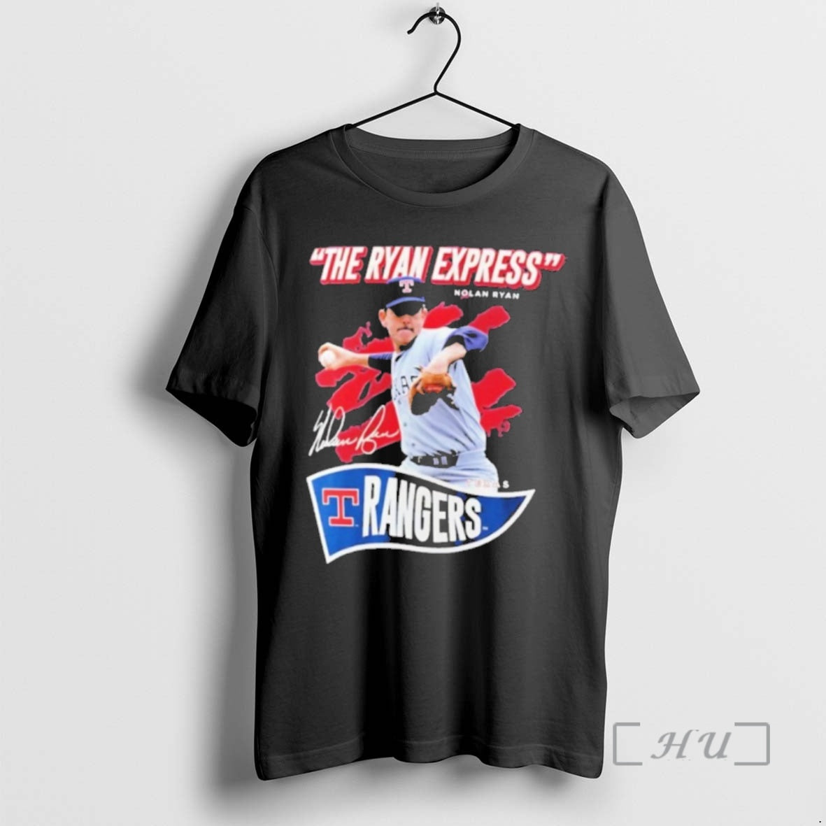 Officials Nolan Ryan The Ryan Express Texas Rangers Shirt Hoodie Sweatshirt | PurePodTees.com