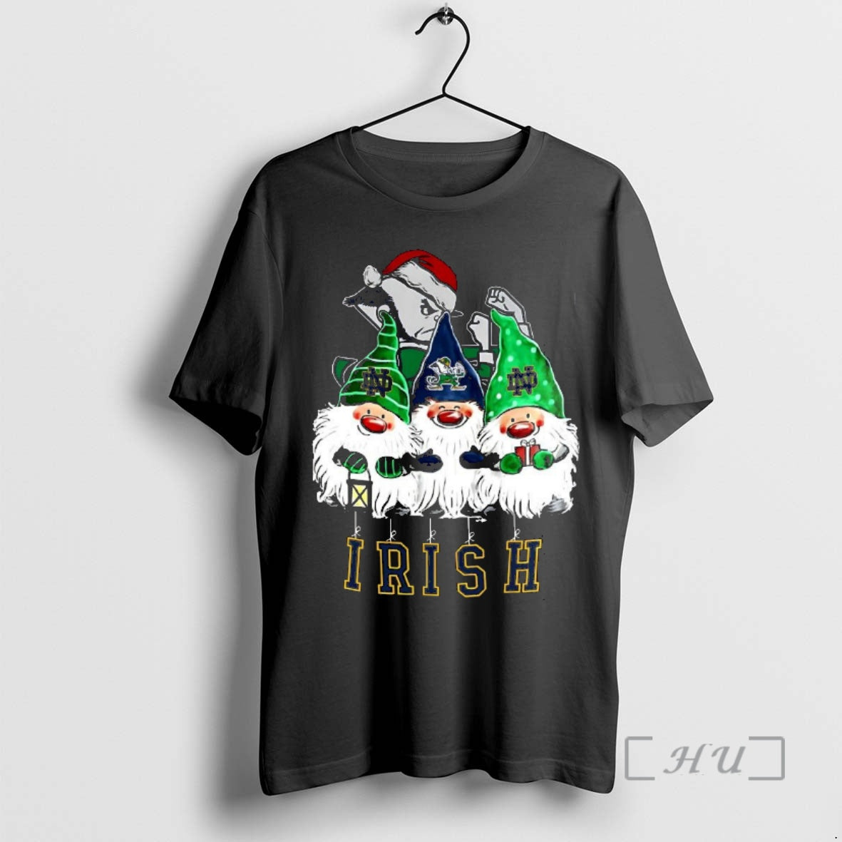 Officials Notre Dame Fighting Irish Football Gnomes Christmas Shirt Hoodie Sweatshirt | PurePodTees.com