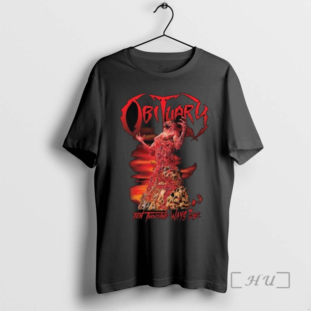Officials Obituary Ten Thousand Ways To Die Long Sleve T Shirt Sweater