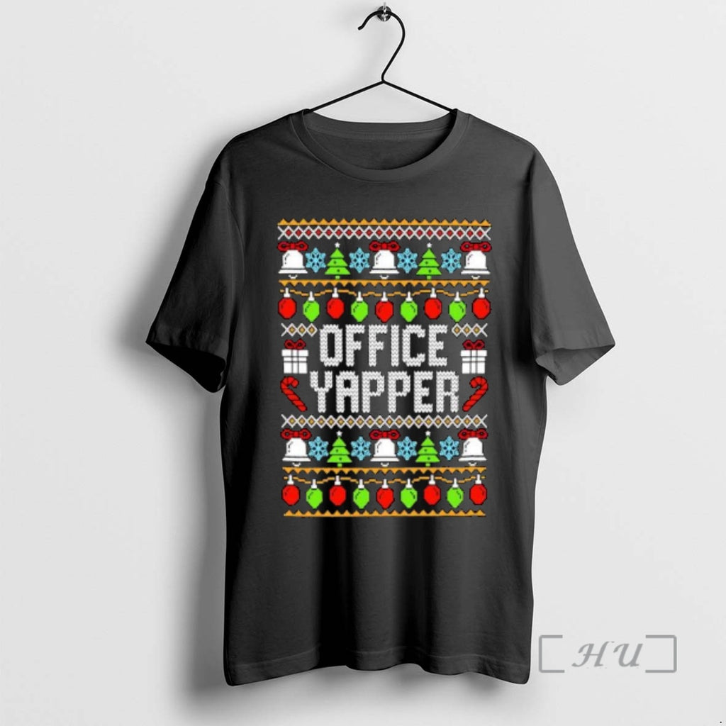 Officials Office Yapper Ugly Christmas Ornaments Shirt Hoodie Sweatshirt | PurePodTees.com