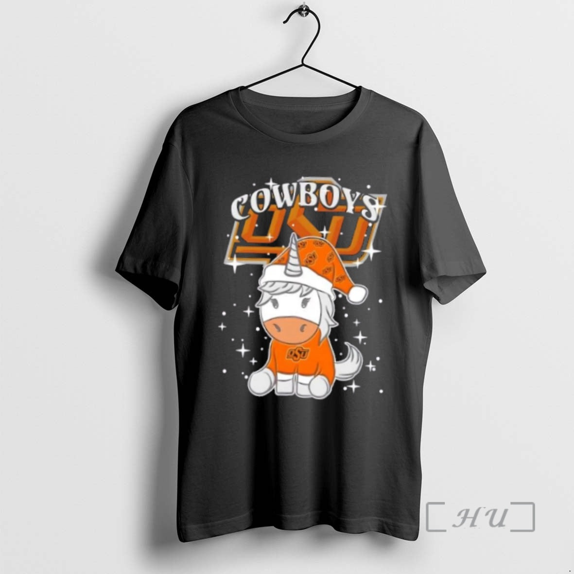 Officials Oklahoma State Cowboys Football X Unicorn Merry Christmas Shirt Hoodie Sweatshirt | PurePodTees.com