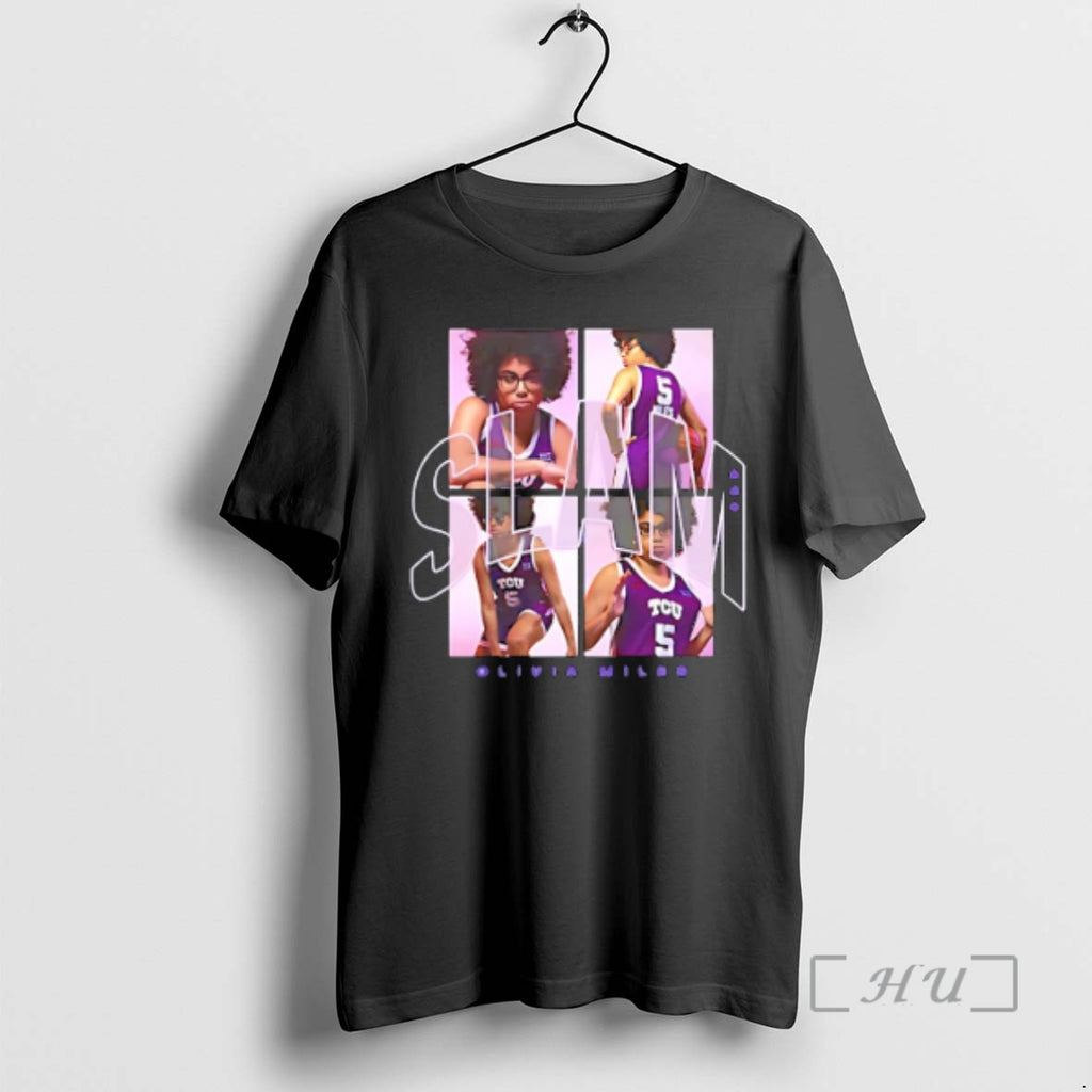 Officials Olivia Miles Tcu Horned Frogs Off The Grid Slam Shirt Hoodie Sweatshirt | PurePodTees.com