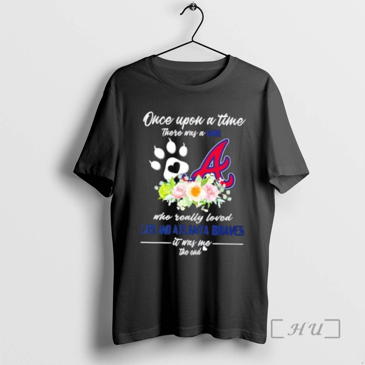 Officials Once Upon A Time There Was A Girl Who Really Loved Cats And Atlanta Shirt Hoodie Sweatshirt | PurePodTees.com