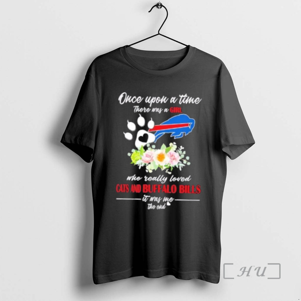 Officials Once Upon A Time There Was A Girl Who Really Loved Cats And Buffalo Shirt Hoodie Sweatshirt | PurePodTees.com