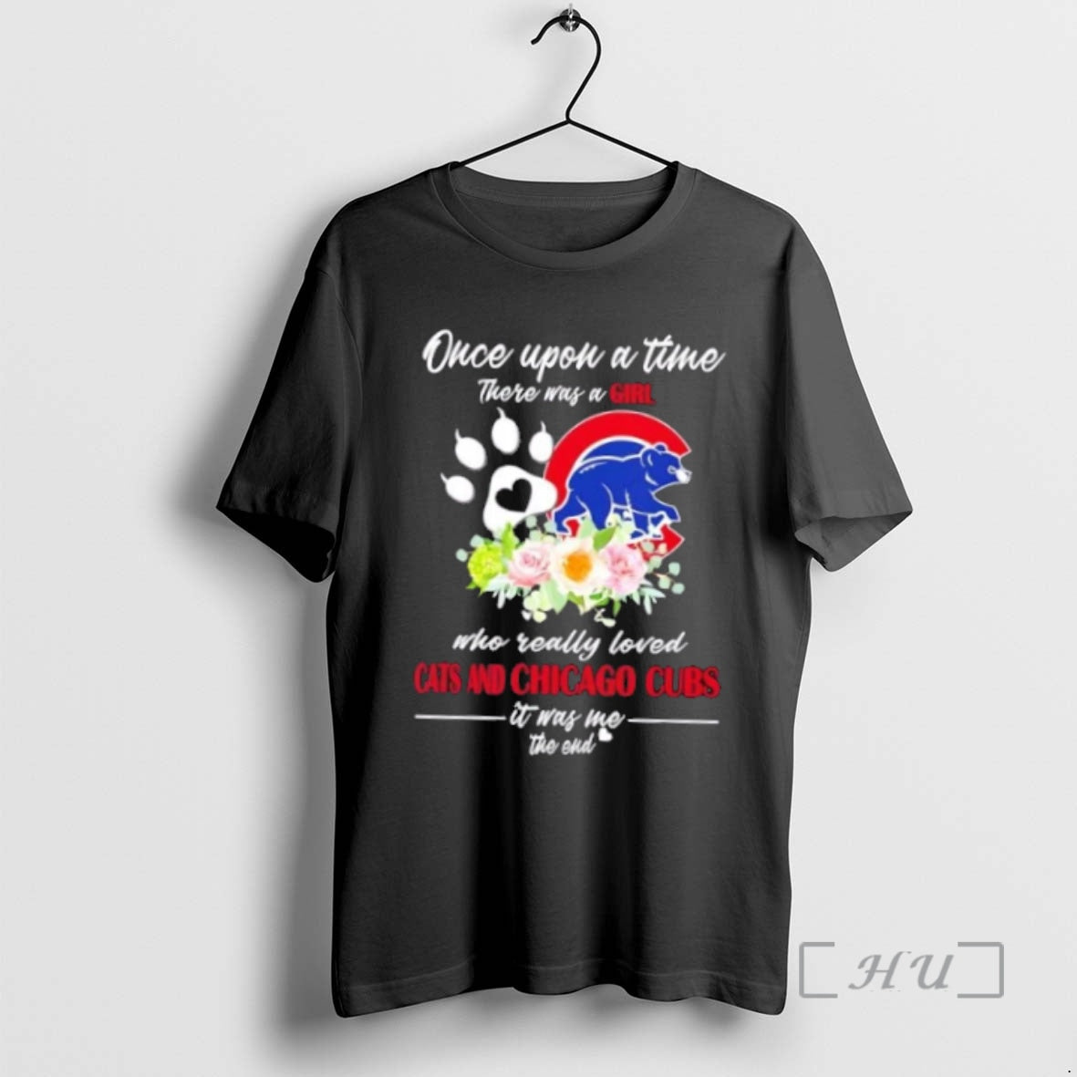 Officials Once Upon A Time There Was A Girl Who Really Loved Cats And Chicago Shirt Hoodie Sweatshirt | PurePodTees.com