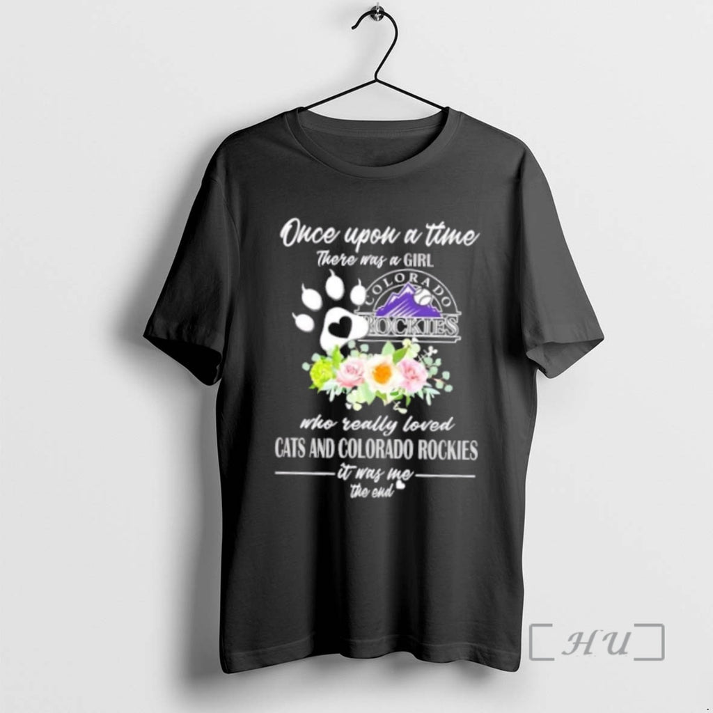 Officials Once Upon A Time There Was A Girl Who Really Loved Cats And Colorado Shirt Hoodie Sweatshirt | PurePodTees.com