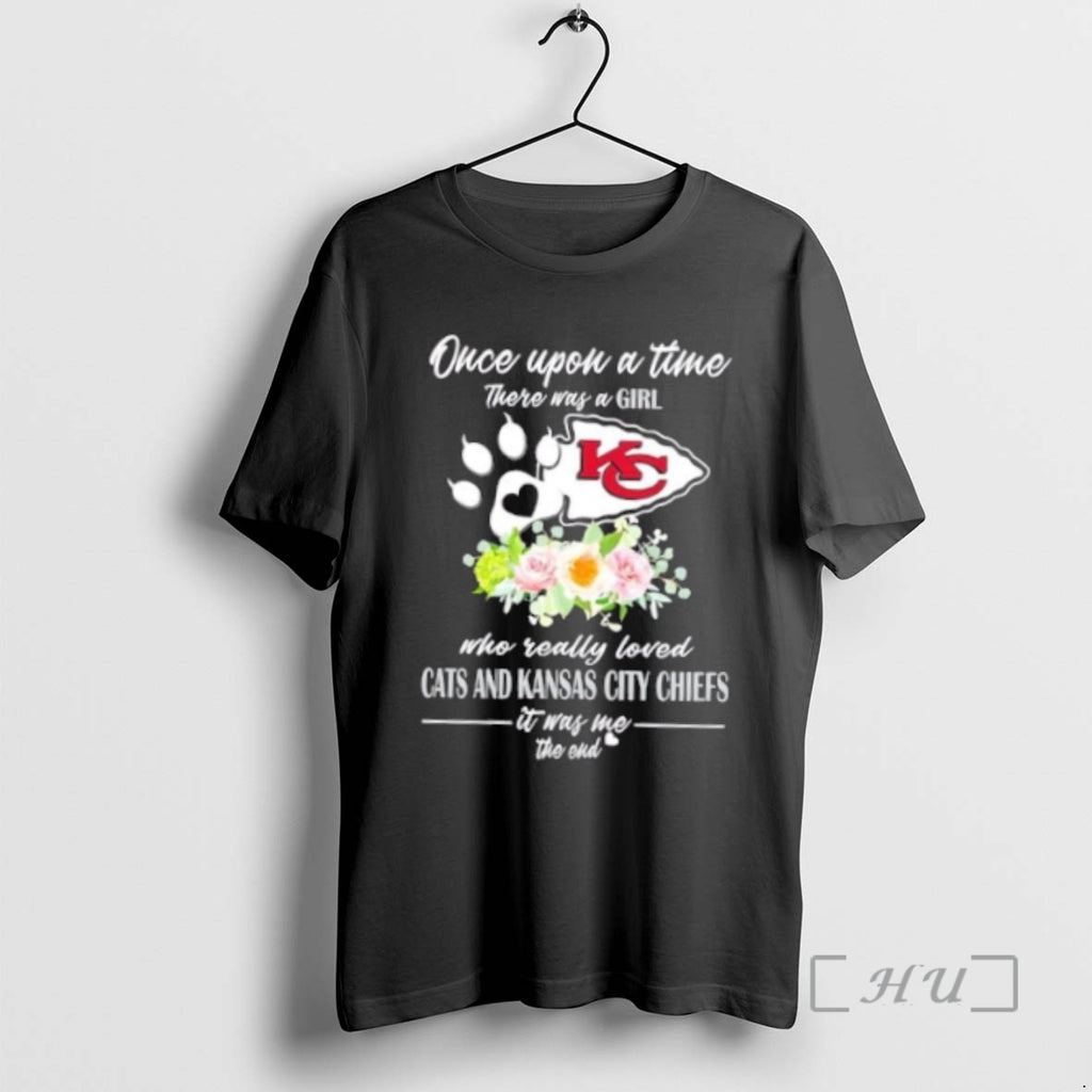 Officials Once Upon A Time There Was A Girl Who Really Loved Cats And Kansas Shirt Hoodie Sweatshirt | PurePodTees.com