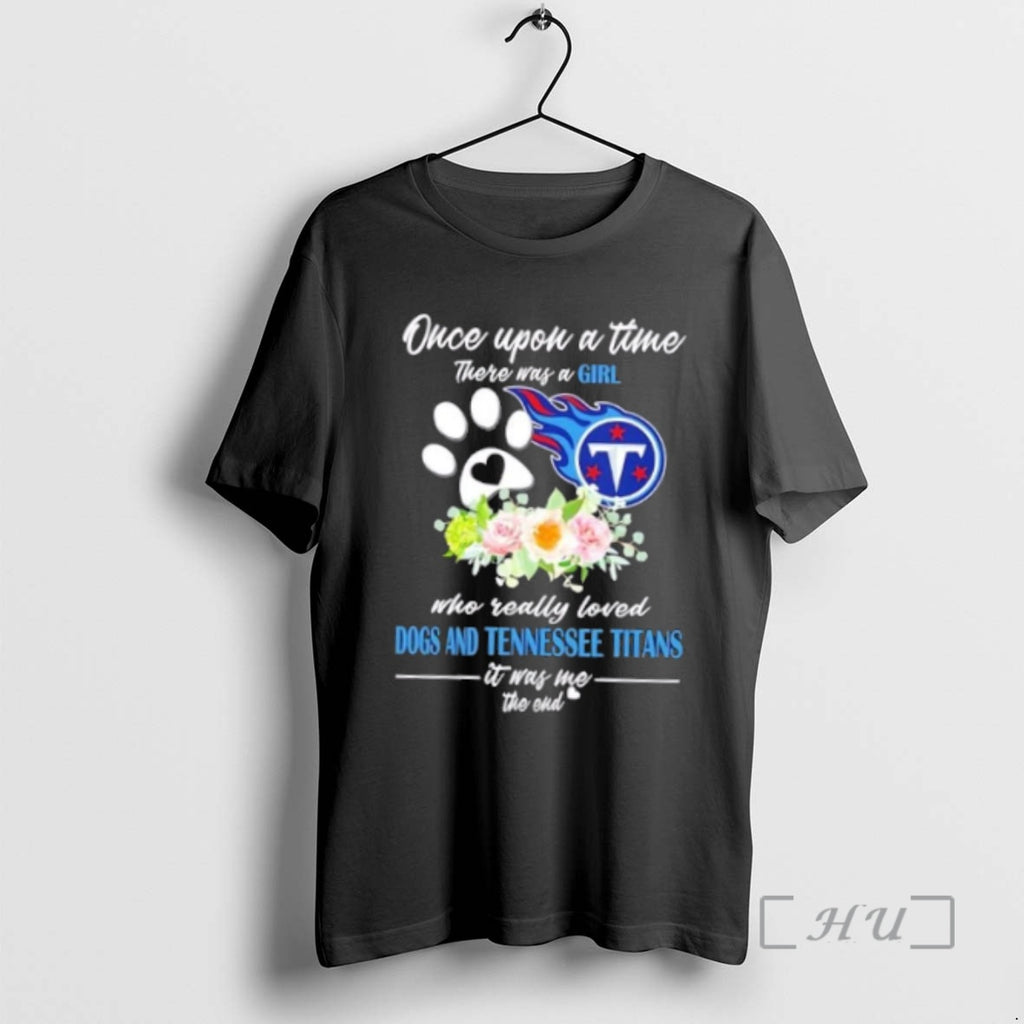 Officials Once Upon A Time There Was A Girl Who Really Loved Dogs And Tennessee Shirt Hoodie Sweatshirt | PurePodTees.com
