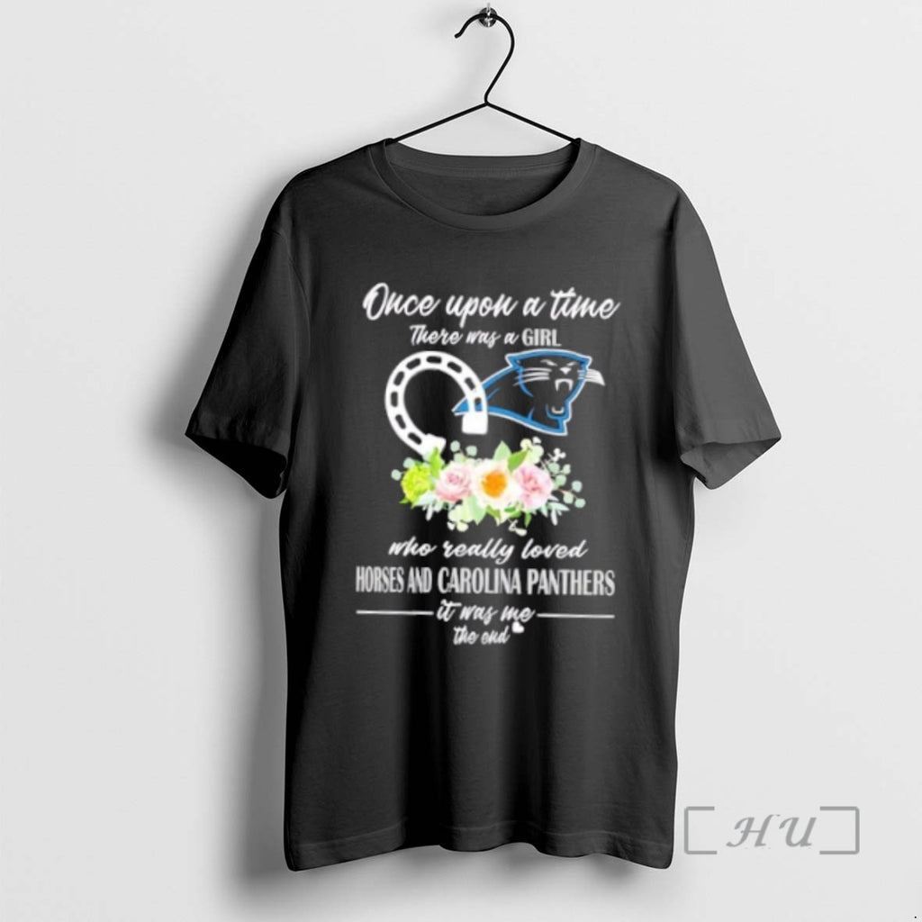 Officials Once Upon A Time There Was A Girl Who Really Loved Horses And Carolina Shirt Hoodie Sweatshirt | PurePodTees.com