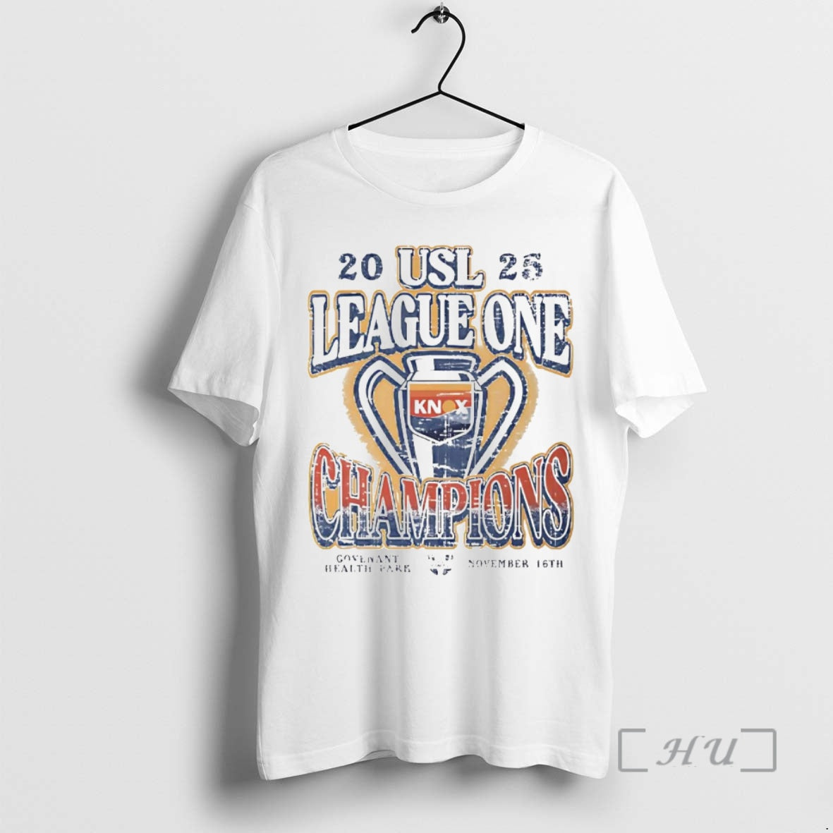 Officials One Knoxville Sc 2025 Usl League One Champions Trophy Shirt Hoodie Sweatshirt | PurePodTees.com