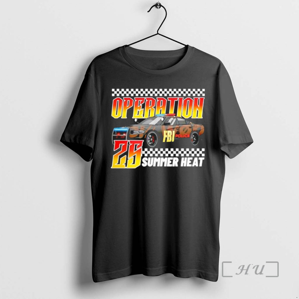 Officials Operation Summer Heat Fbi Police T Shirt Sweater