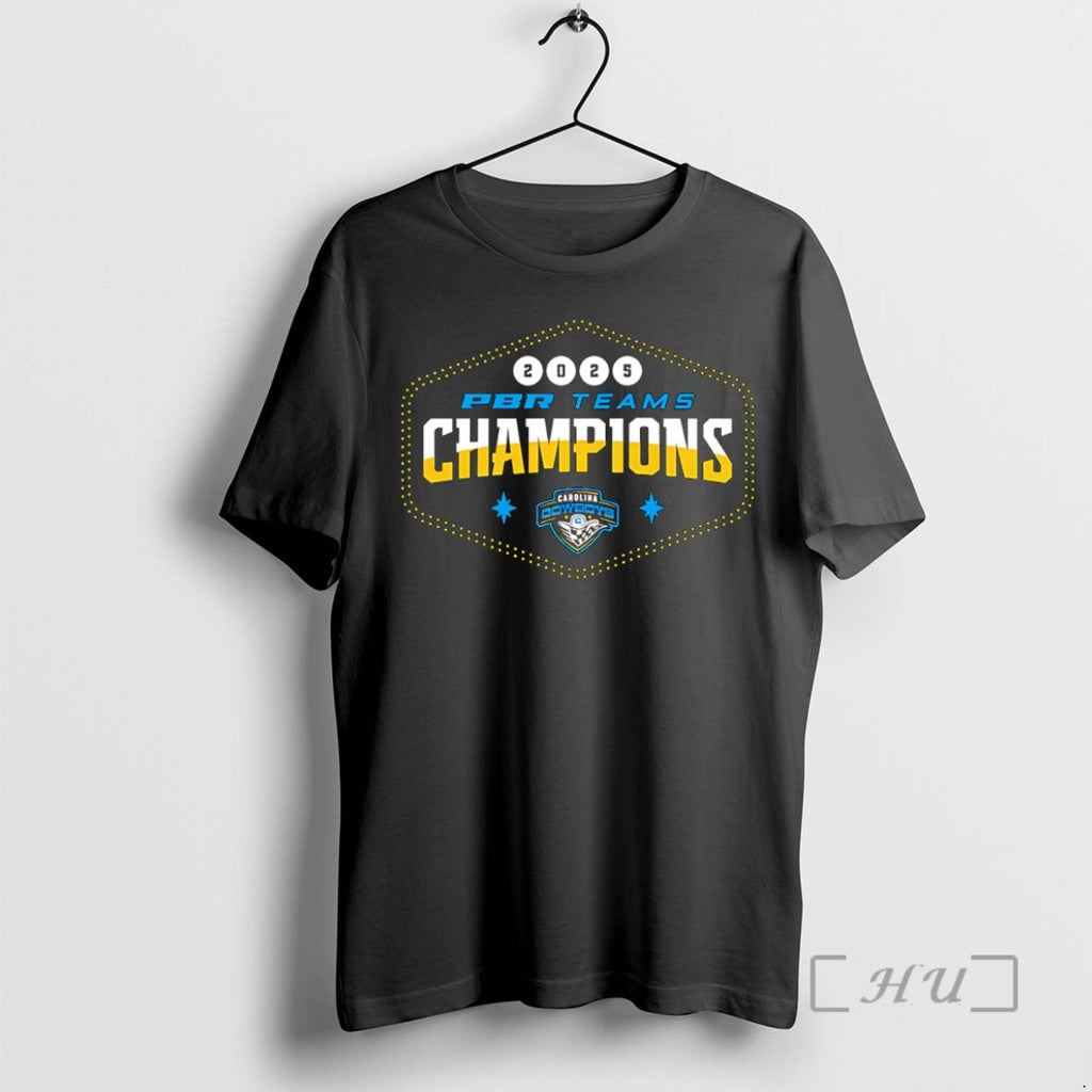 Officials Pbr 2025 Teams Championship Winners Carolina Cowboys Shirt Hoodie Sweatshirt | PurePodTees.com