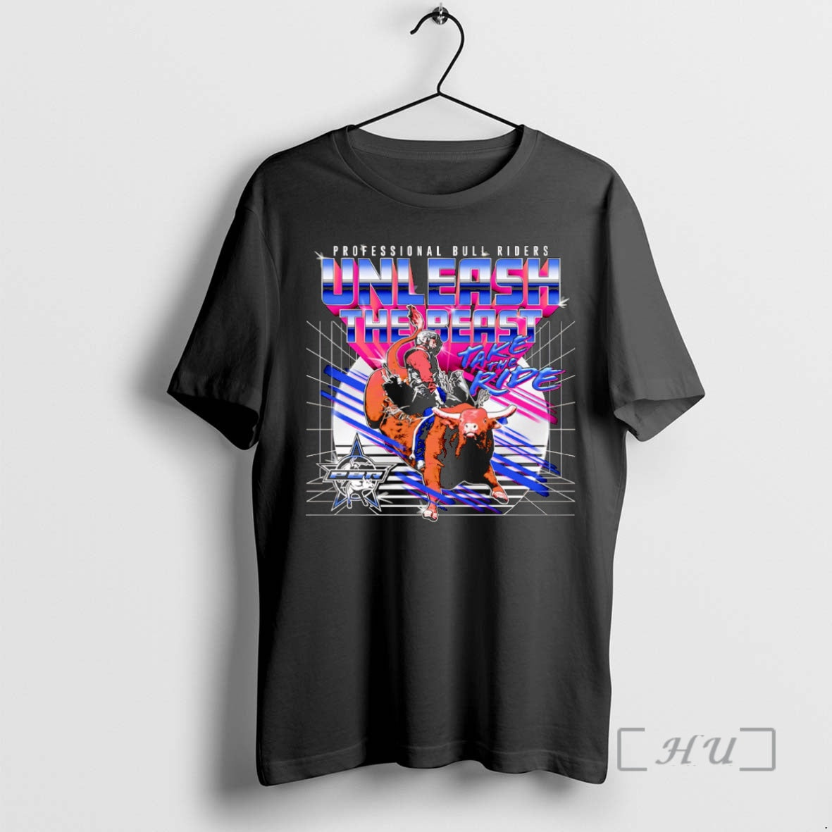 Officials Pbr Unleash The Beast Synthwave Shirt Hoodie Sweatshirt | PurePodTees.com