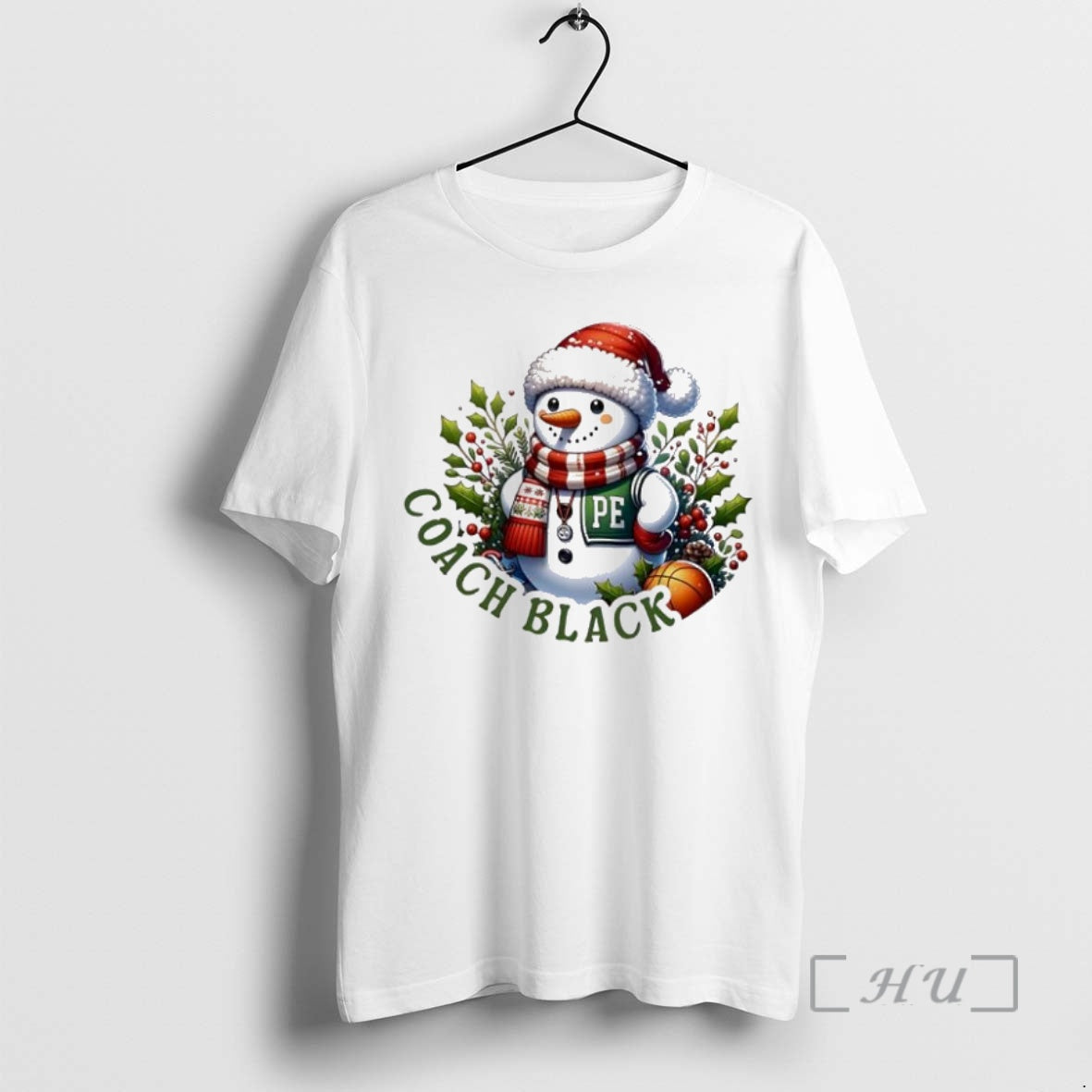 Officials Pe Coach Xmas Babys First Christmas Personalized Ornaments White Shirt Hoodie Sweatshirt | PurePodTees.com